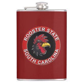 SOUTH CAROLINA THE ROOSTER STATE FLASK