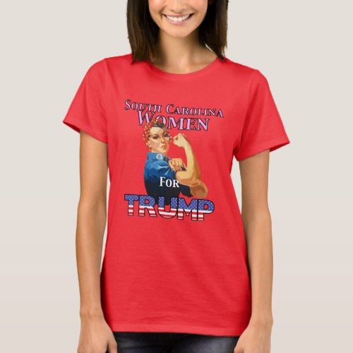 South Carolina Women For Trump T_Shirt