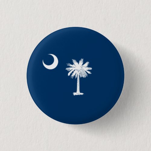 South Carolinian Flag Flag of South Carolina Button