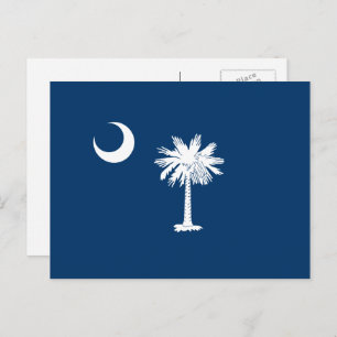 South Carolinian Flag, Flag of South Carolina Postcard