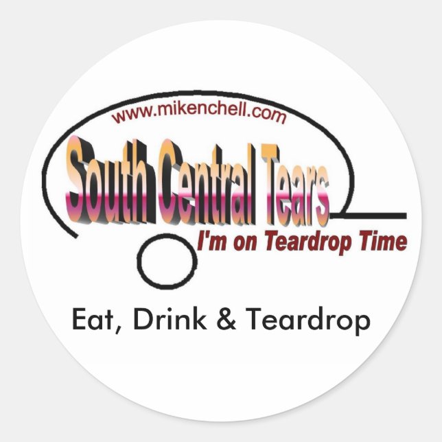 South Central Tears Sticker (Front)