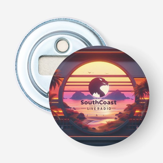 South Coast Live Radio Bottle Opener (Front)