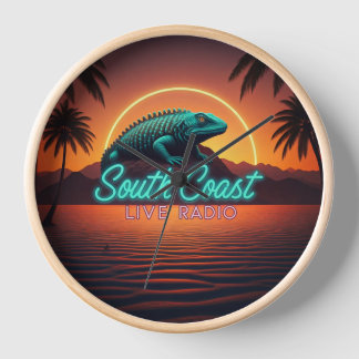 South Coast Live Radio Wall Clock