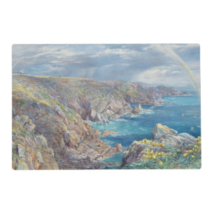 South Coast of Guernsey from the Cribiere, 1862 (w Placemat