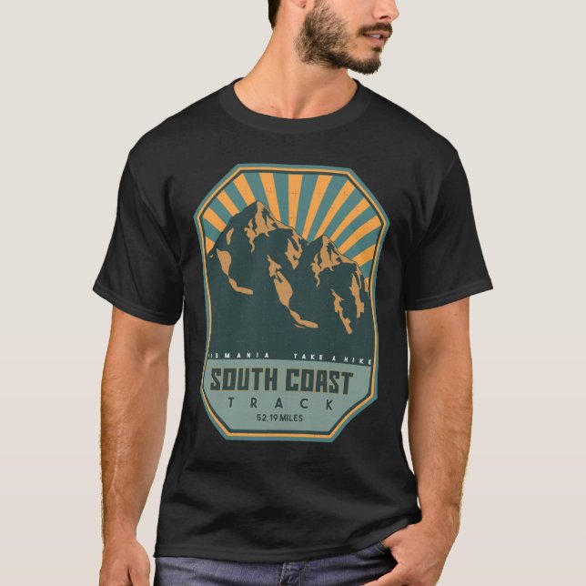 South Coastrackrailasmania Hikingrail friends T-Shirt (Front)