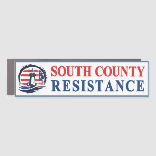 South County Resistance Car Magnet