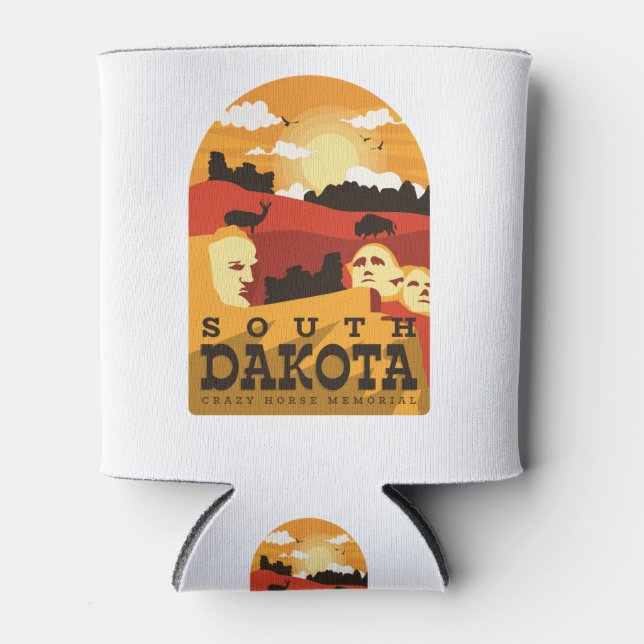 South Dakota Can Cooler (Front)