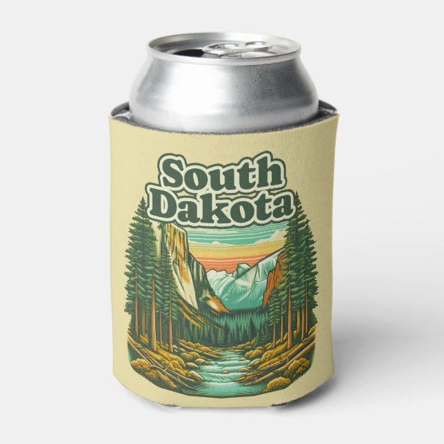 South Dakota Can Cooler (Can Front)