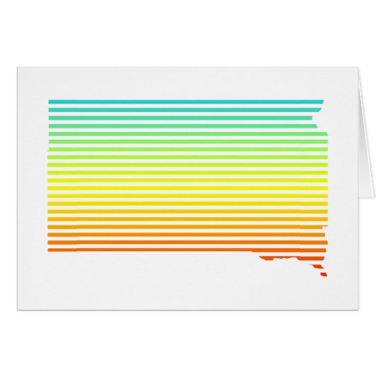 south dakota chill fade cards (Front Horizontal)