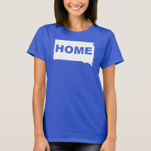 South Dakota Home Away From State T-Shirt Tees
