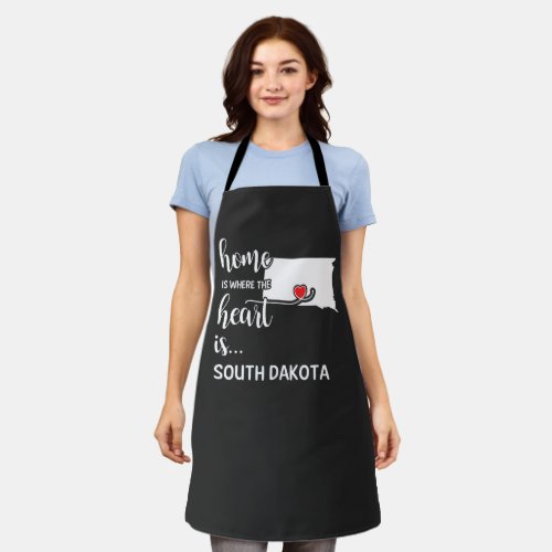 South Dakota home is where the heart is Apron