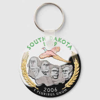 South Dakota Keychain