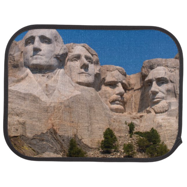 South Dakota, Keystone, Mount Rushmore Car Floor Mat (Rear)