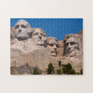 Can Personalise Mount Rushmore A4 JIGSAW Puzzle Birthday Christmas Gift 