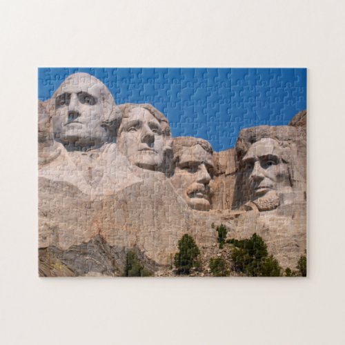South Dakota Keystone Mount Rushmore Jigsaw Puzzle