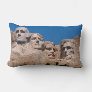 South Dakota, Keystone, Mount Rushmore Lumbar Pillow