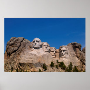 South Dakota, Keystone, Mount Rushmore Poster