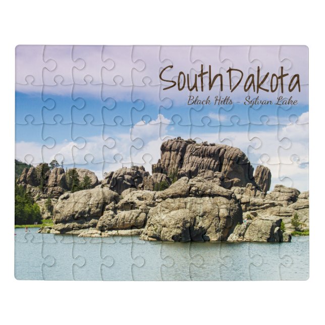 South Dakota Lake Sylvan Jigsaw Puzzle (Puzzle Horizontal)
