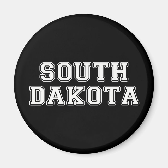 South Dakota Magnet (Front)