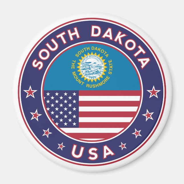 South Dakota Magnet (Front)