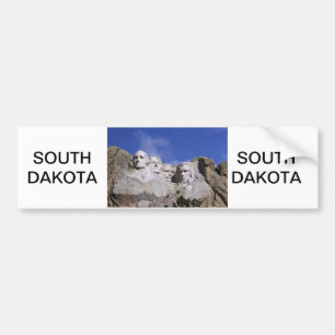 SOUTH DAKOTA - MOUNT RUSHMORE BUMPER STICKER
