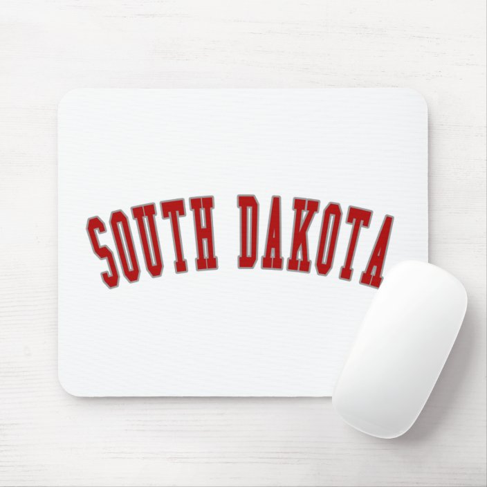 South Dakota Mouse Pad