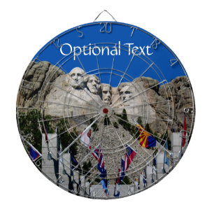 South Dakota Mt Rushmore Photo Souvenir Dartboard
