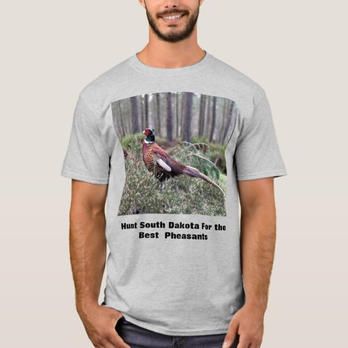 South Dakota Pheasant Hunting Mens T_Shirt