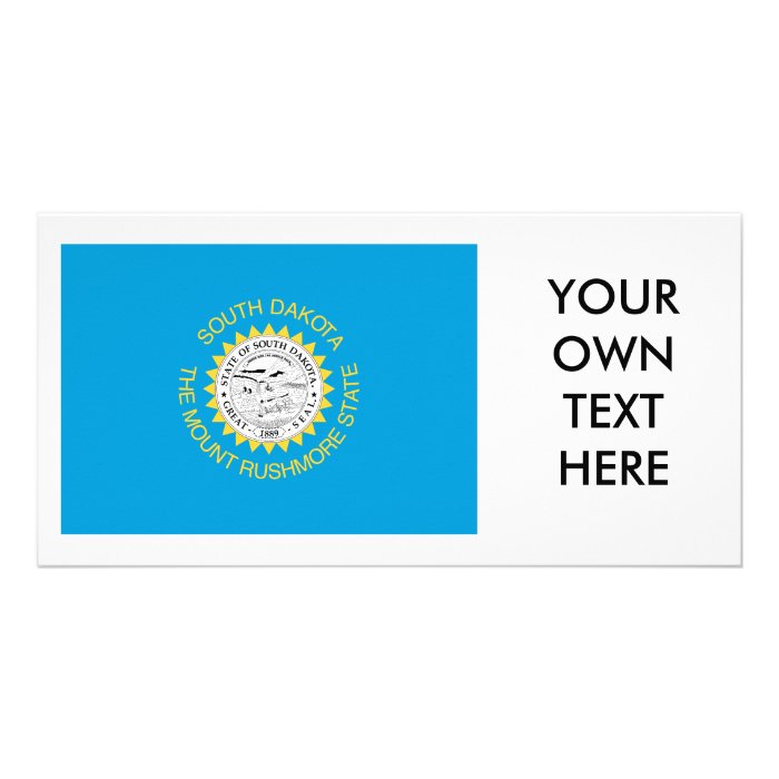 SOUTH DAKOTA PHOTO CARD TEMPLATE