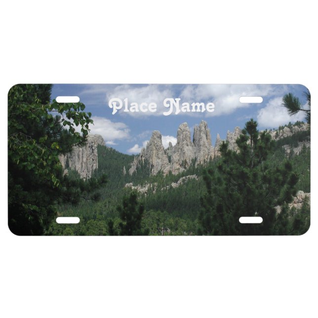 South Dakota Photography License Plate (Front)