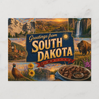South Dakota Postcard