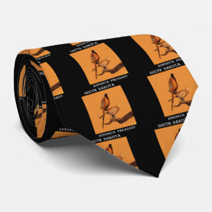 South Dakota Ring-neck Pheasant Tie
