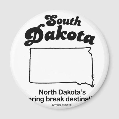 SOUTH DAKOTA _ SOUTH DAKOTA STATE MOTTO T_shirts Magnet