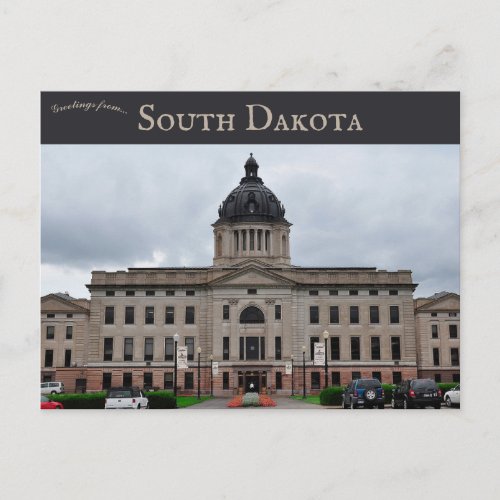 South Dakota State Capitol Pierre South Dakota Postcard