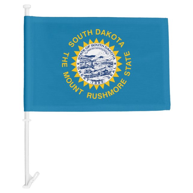 South Dakota State Car Flag (Front)