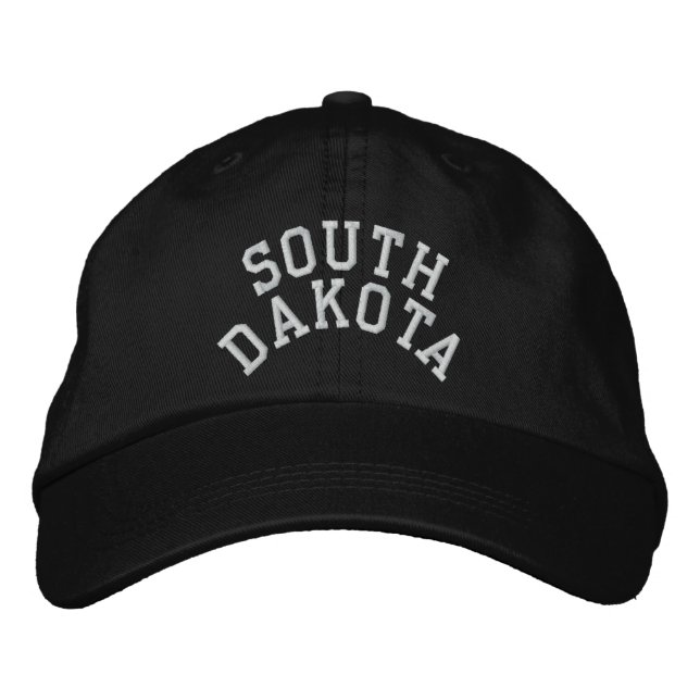 South Dakota State Embroidered Embroidered Baseball Hat (Front)