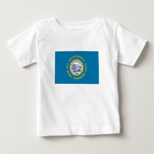 South Dakota State Flag Baby T_Shirt