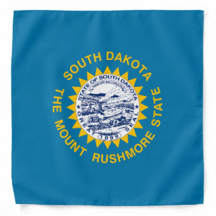 South Dakota State Flag Bandana
