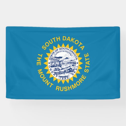 South Dakota State Flag Banner