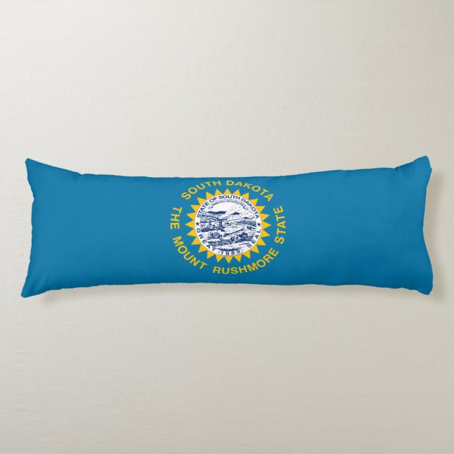 South Dakota State Flag Body Pillow (Front)