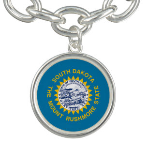 South Dakota State Flag Bracelet