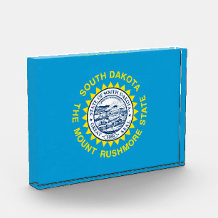 South Dakota State Flag Design Acrylic Award
