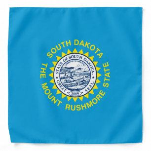 South Dakota State Flag Design Bandana