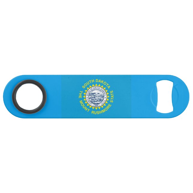 South Dakota State Flag Design Bar Key (Back Horizontal)