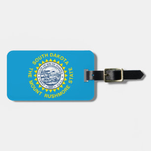South Dakota State Flag Design Luggage Tag