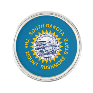 South Dakota State Flag Lapel Pin