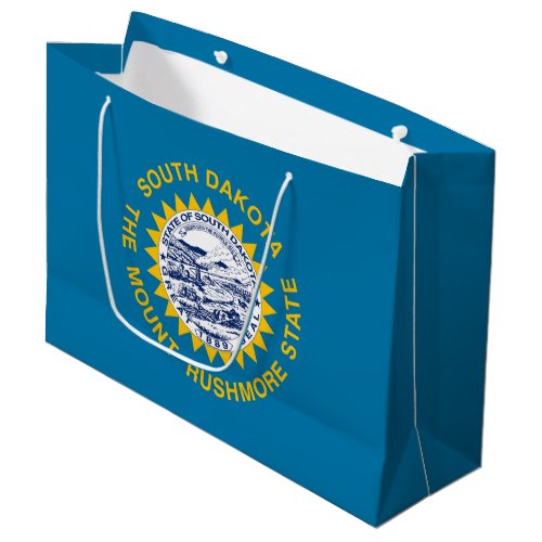 South Dakota State Flag Large Gift Bag