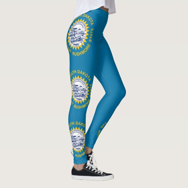 South Dakota State Flag Leggings (Right)