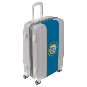 South Dakota State Flag Luggage