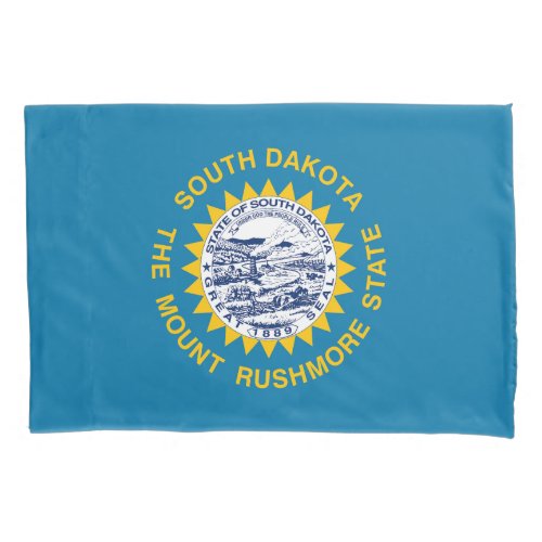 South Dakota State Flag Pillow Case